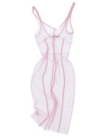 Overlay Dress Ether pink