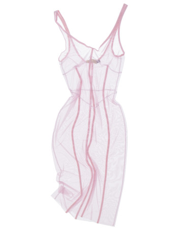 Overlay Dress Ether pink