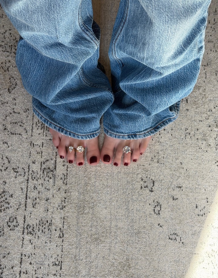 Toe ring Square Cut