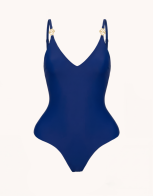One-piece swimsuit Siren blue